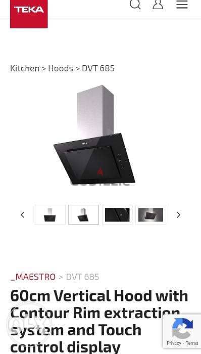 Teka HOOD DVT 60cm 1