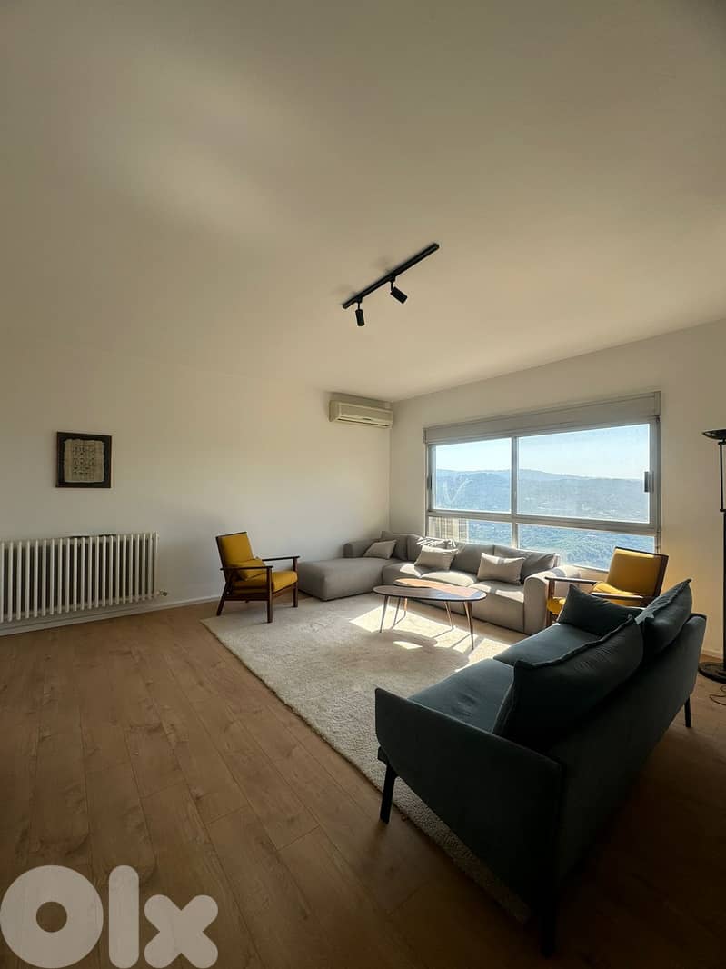 AMAZING APARTMENT BROUMANA (190SQ)3 BEDS WITH PANORAMIC VEW,(BR-106) 0