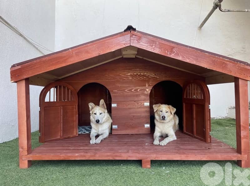 wooden dog houses 13