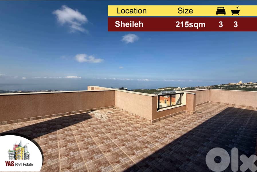Sheileh 215m2 | 200m2 Rooftop Terrace | Astonishing View | Unique | AC 0