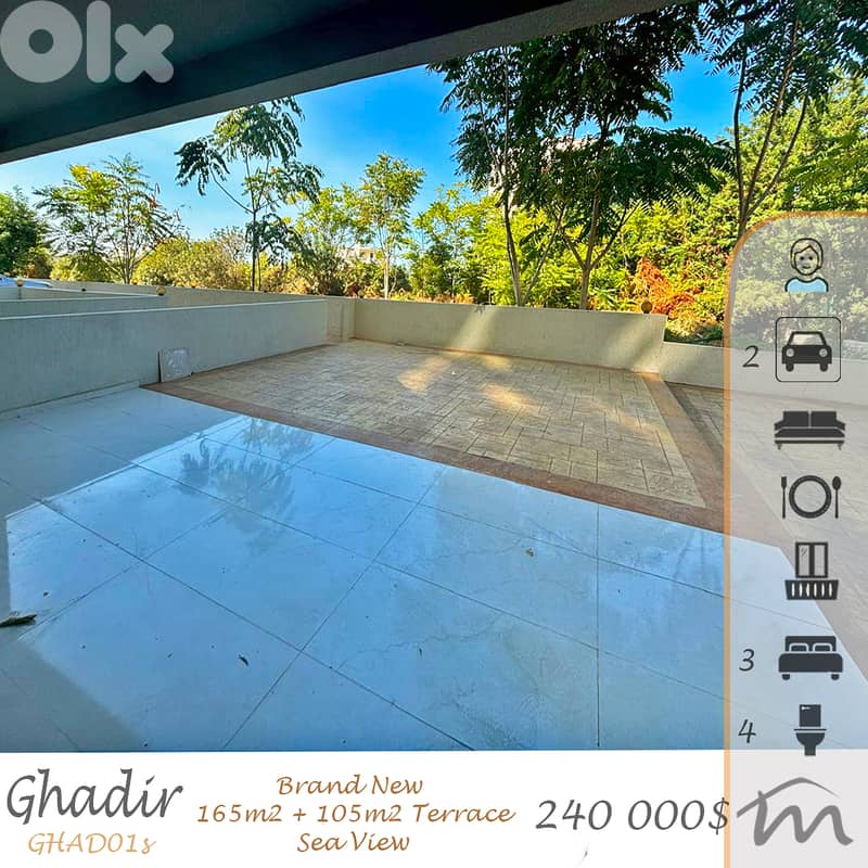 Ghadir | 40% DOWNPAYMENT , 2 YEARS PAYMENT FACILITIES | Brand New GF 0