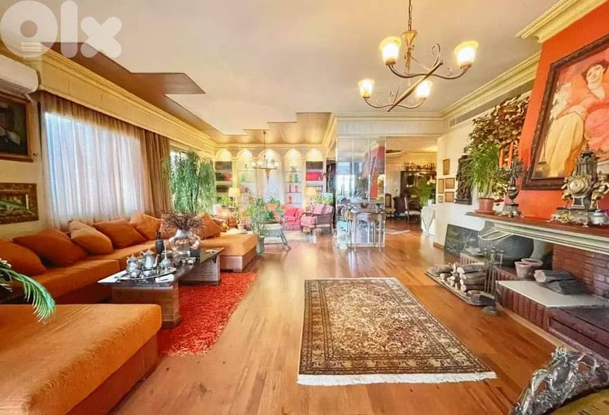 BROUMANA PRIME (300SQ) FULLY FURNISHED WITH JACUZZI , (BR-117) 0