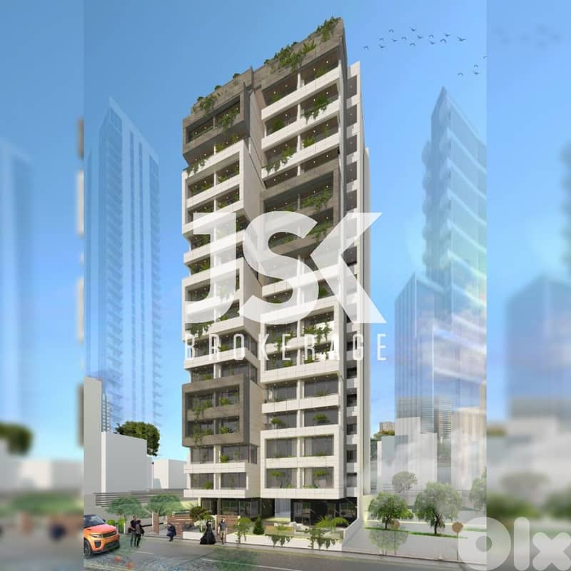 L16284-Apartment For Sale in Under-Construction Project in Achrafieh 0