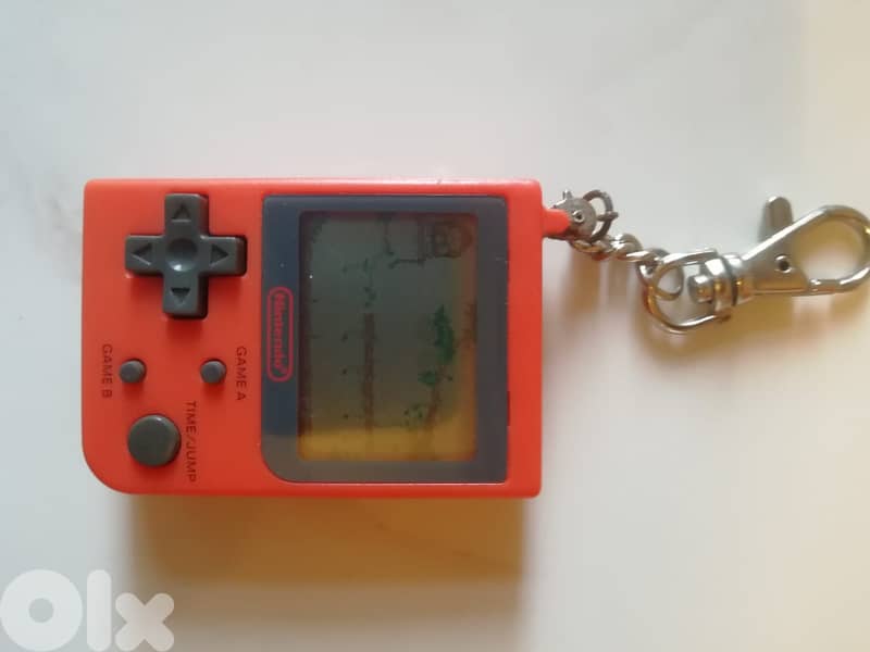 Nintendo mini classic donkey kong junior game/keychain 0