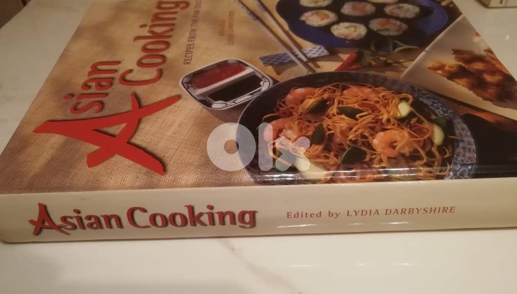"Asian cooking" recipes from the far east cook book by Lydia Barbyshi 1