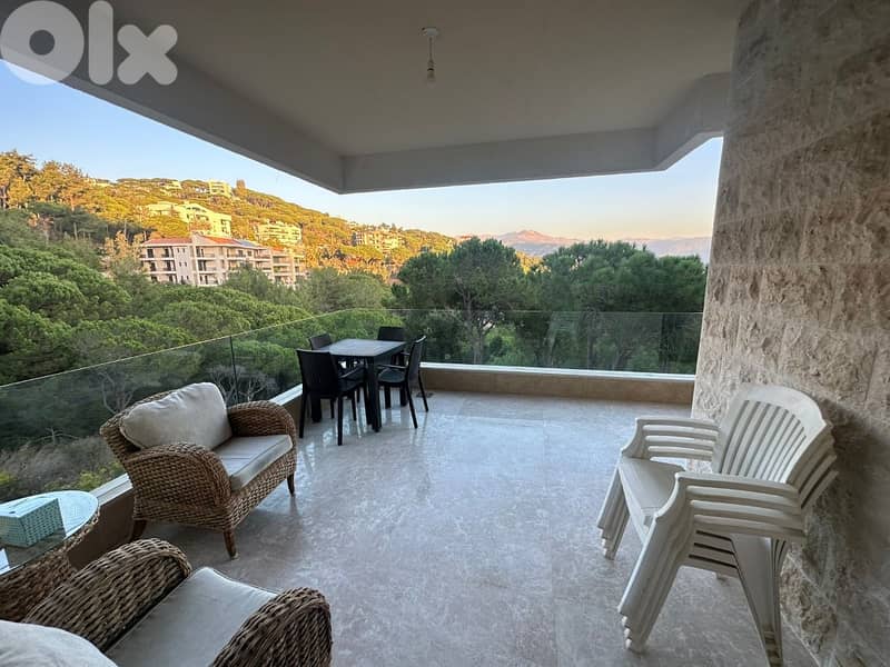 225 Sqm | Luxurious apartment in Baabdat | Mountain view 0