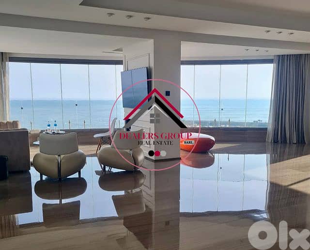 Sea View Modern Deluxe apartment for sale in Raouche 0
