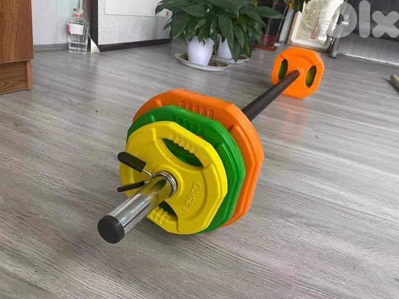 Body pump set bar and weights 03027072 GEO SPORT EQUIPMENT New & Used 0