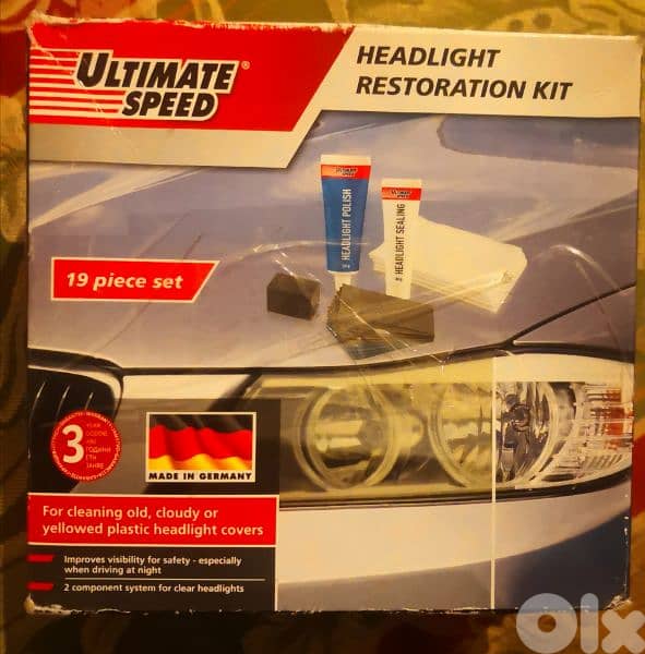 Headlight restoration kit 0
