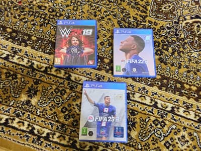 fifa 22 , fifa 23 , wwe 2k19 for trade