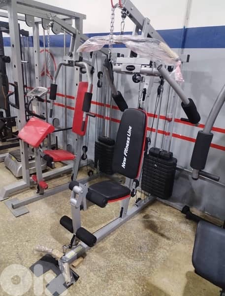 Home Gym New fitness line NEW up to 25 exercises 400$ 1