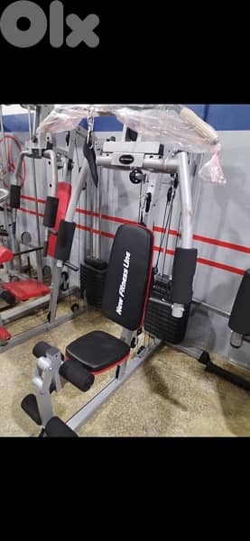 Home Gym New fitness line NEW up to 25 exercises 400$ 2