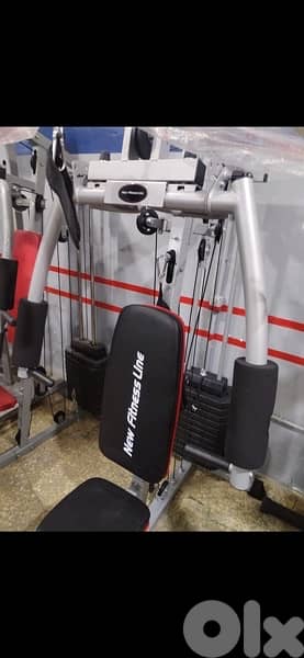 Home Gym New fitness line NEW up to 25 exercises 400$ 3