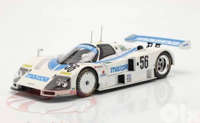 Mazda 787B (24h Le Mans 1991) diecast car model 1;18. 1