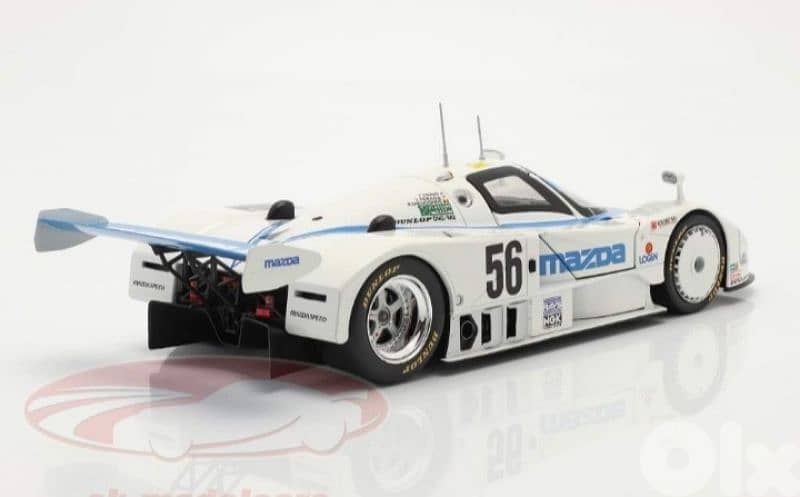 Mazda 787B (24h Le Mans 1991) diecast car model 1;18. 3