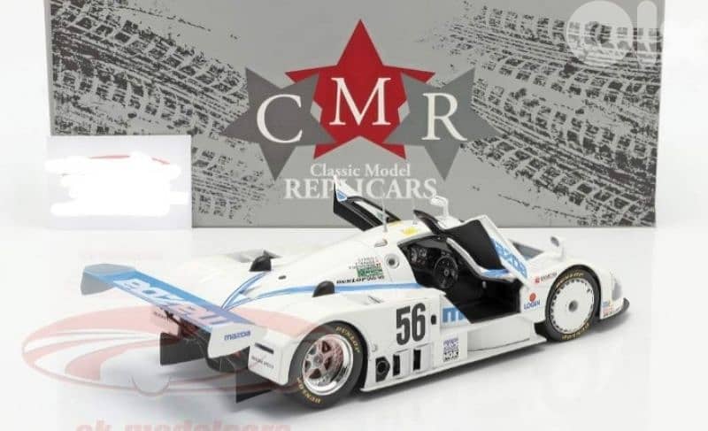 Mazda 787B (24h Le Mans 1991) diecast car model 1;18. 6