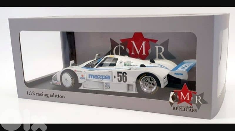 Mazda 787B (24h Le Mans 1991) diecast car model 1;18. 9