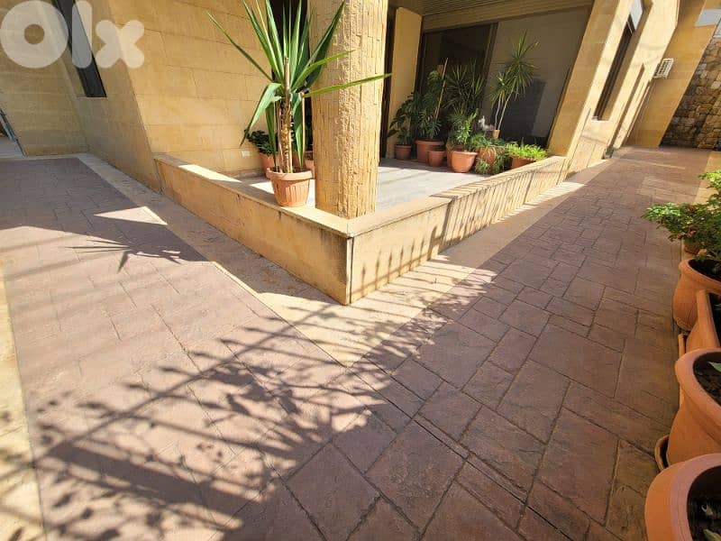 BROUMANA PRIME  WITH TERRACE & VIEW 3 BEDROOMS 230SQ , BR-235 0