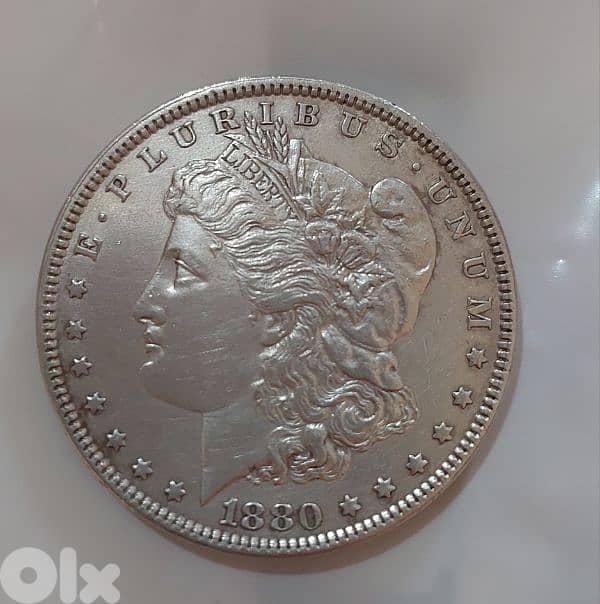 USA Morgan Silver Dollar 1880 0