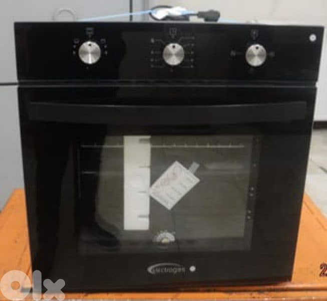 ElectroGas Top/Oven 60cm Black توب و فرن إيطالي الأصلي 1