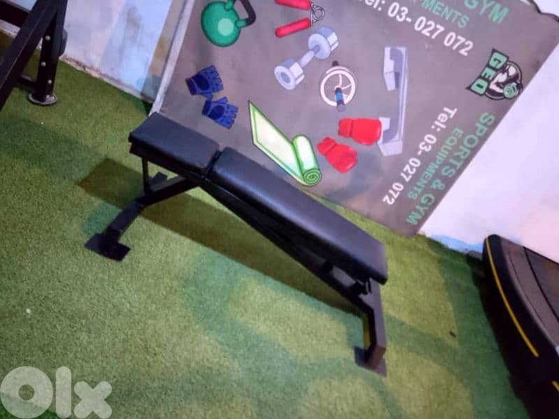 adjustable bench 150kg 03027072 GEO SPORT EQUIPMENT معدات مستعمل وجديد 2
