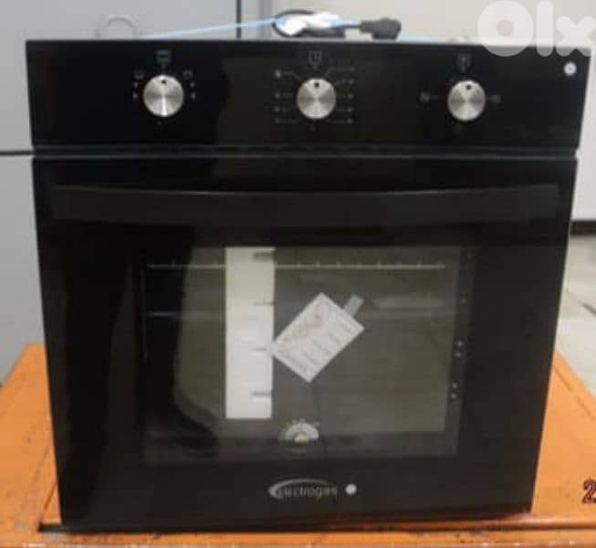 ElectroGas Top/Oven 70cm Black توب و فرن إيطالي الأصلي 1