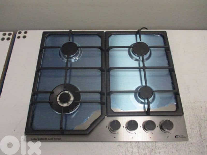 ElectroGas Top/Oven 60cm Stainless فرن غاز و توب إيطالي 0