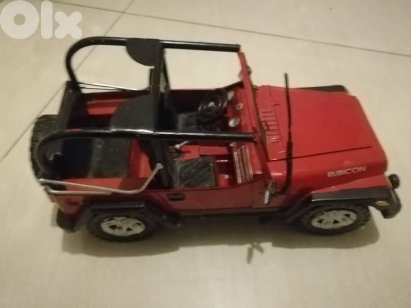 Jeep Wrangler hand made metallic diecast 39*17 cm 5