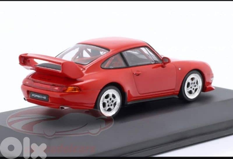 Porsche 911(993) Carrera RS Clubsport diecast car model 1;43. 3