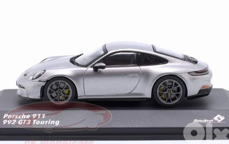 Porsche 911(992) GT3 Touring diecast car model 1;43. 2