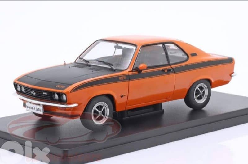 Opel Manta A GT/E 1974 diecast car model 1:24 1