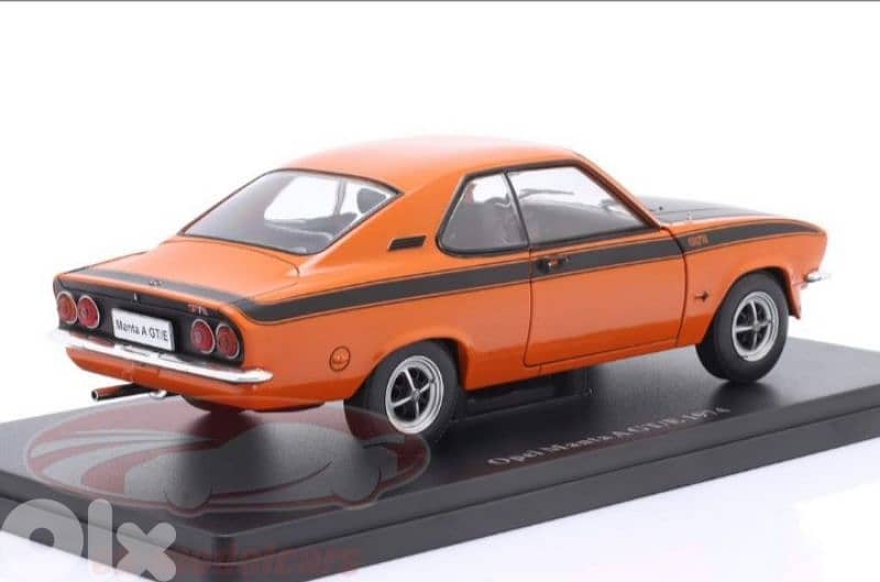Opel Manta A GT/E 1974 diecast car model 1:24 3