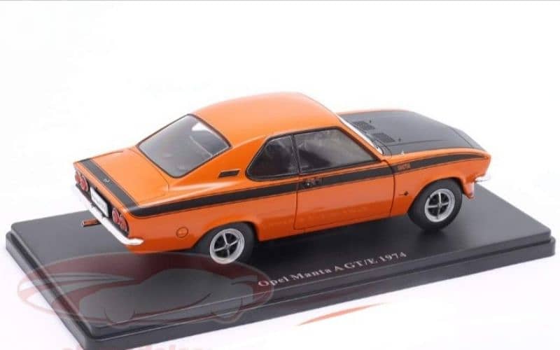 Opel Manta A GT/E 1974 diecast car model 1:24 4