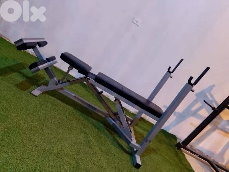 HEAVY DUTY BENCH 200 KG CAPACITY 03027072 GEO SPORT 0