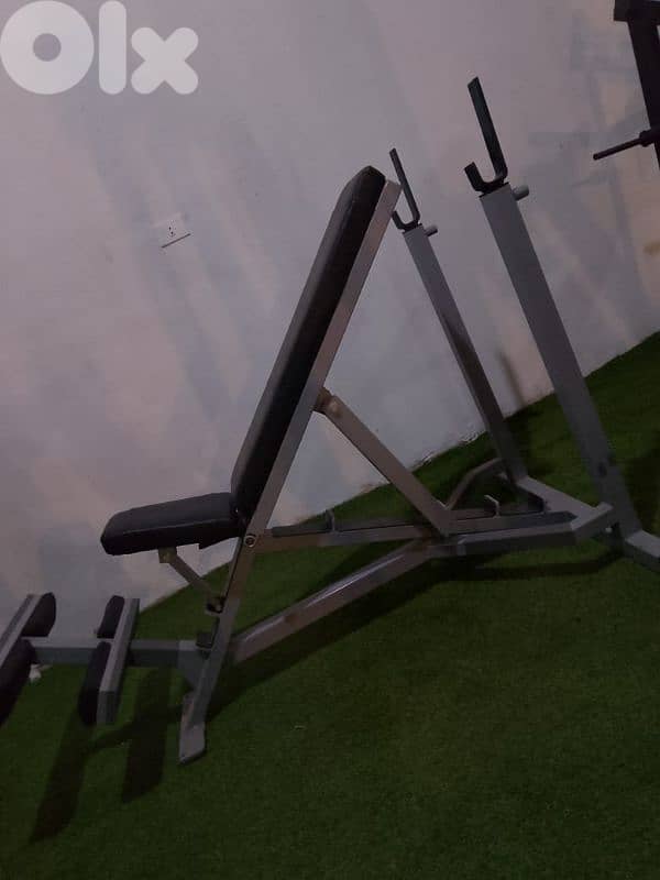 HEAVY DUTY BENCH 200 KG CAPACITY 03027072 GEO SPORT 1