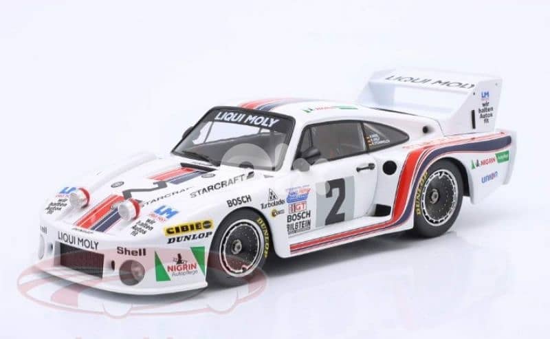 Porsche 935 J (24h Daytona 1980) diecast car model 1;18. 1