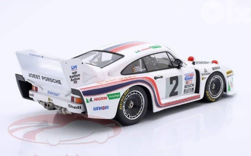 Porsche 935 J (24h Daytona 1980) diecast car model 1;18. 3