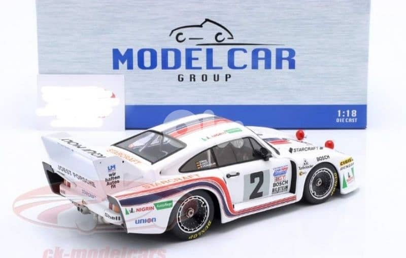 Porsche 935 J (24h Daytona 1980) diecast car model 1;18. 4