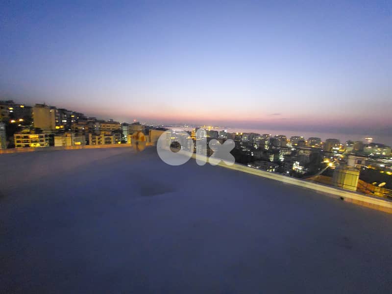 420 SQM Villa in Aoukar, Metn with a Breathtaking Sea View + Land 0