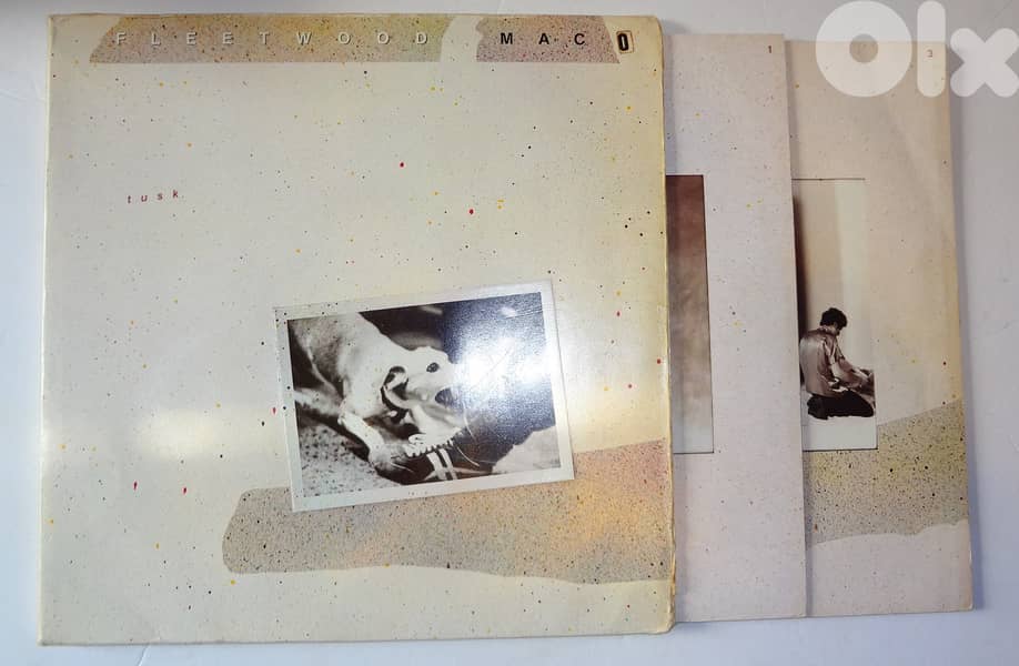 Fleetwood Mac " Tusk" 2 vinyl  15$ media vg cover vg 0