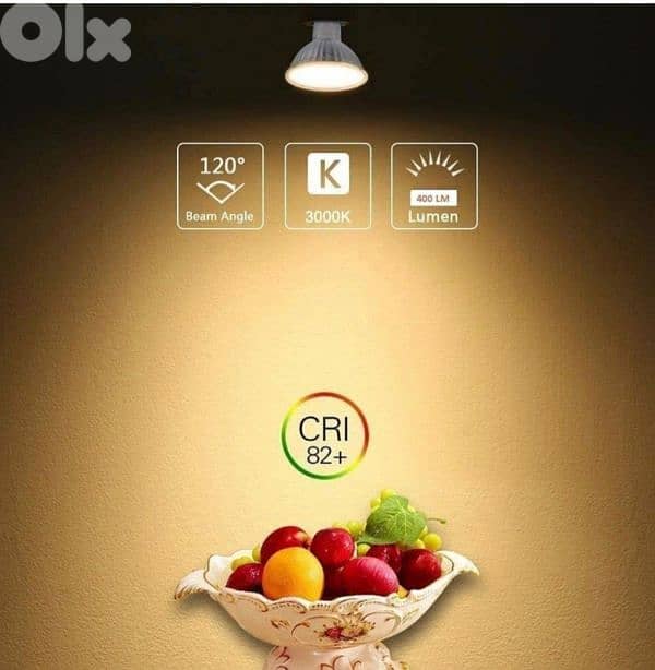 Acron solution Bulbs, 12V, Warm White  Spotlight/400 Lumen/4$ delivery 2