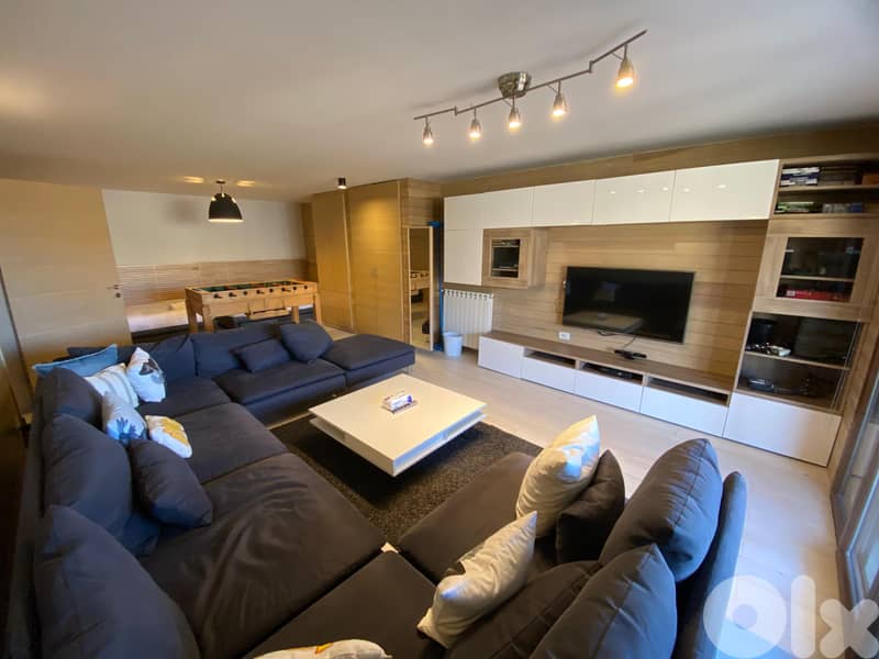 Chalet for sale in Faqra/ Decorated/ Furnished/ Garden/ View 4