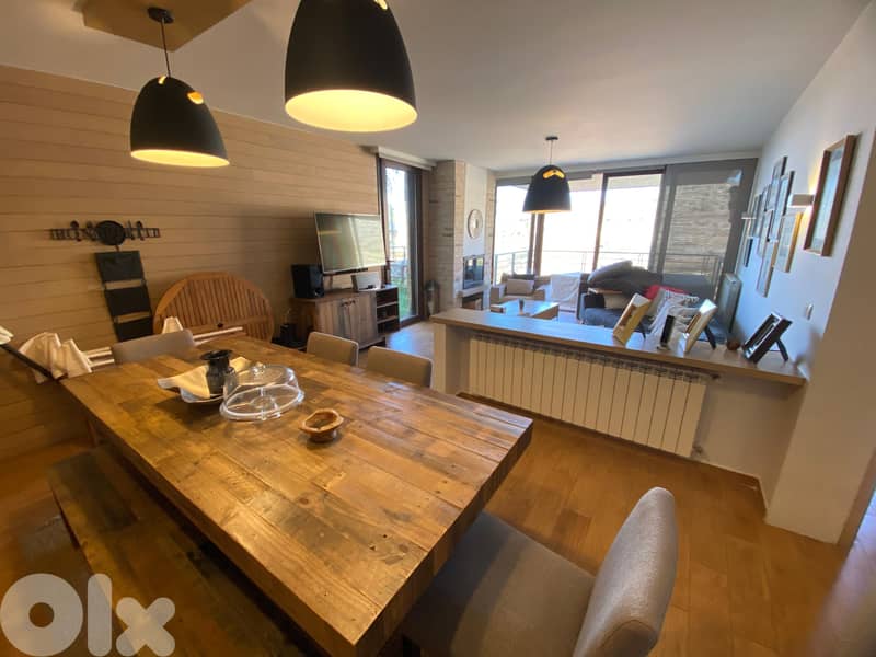 Chalet for sale in Faqra/ Decorated/ Furnished/ Garden/ View 5