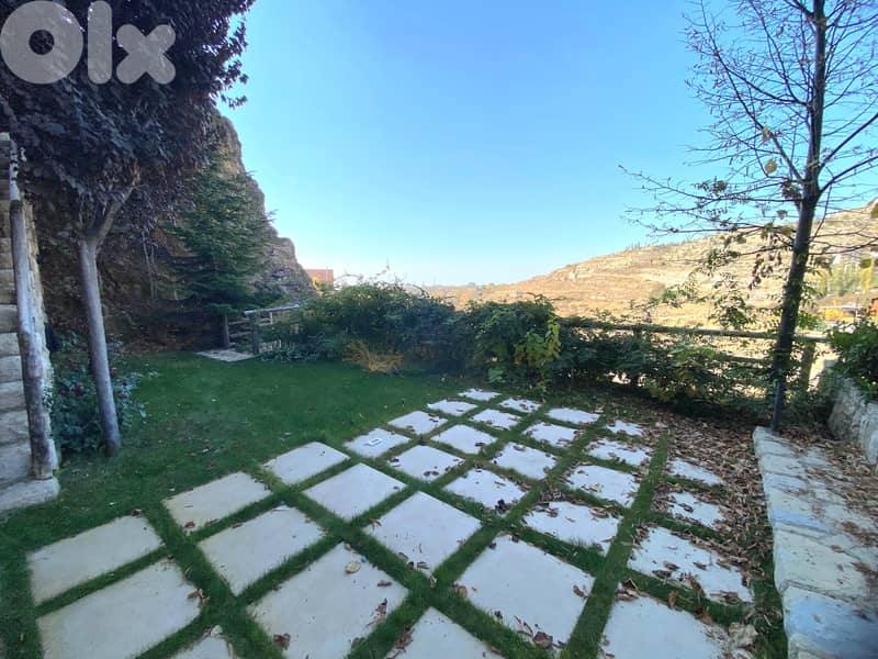 Chalet for sale in Faqra/ Decorated/ Furnished/ Garden/ View 15