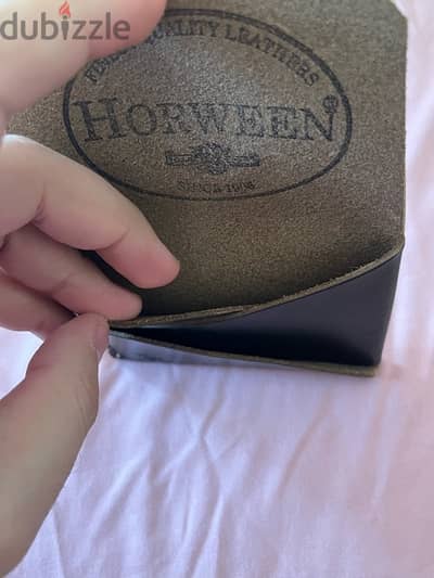 Open sea leather gundeck wallet