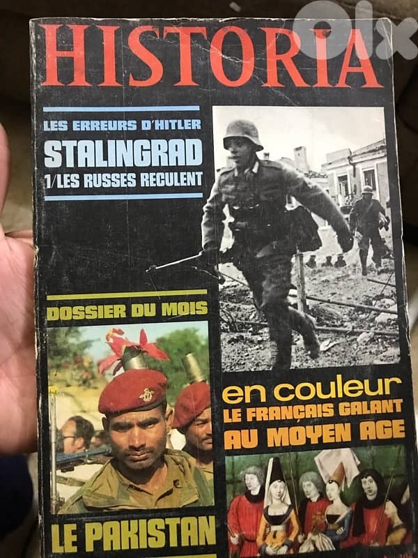 اندر اعداد مجلة historia الفرنسية  التاريخية 1
