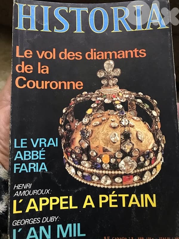 اندر اعداد مجلة historia الفرنسية  التاريخية 4