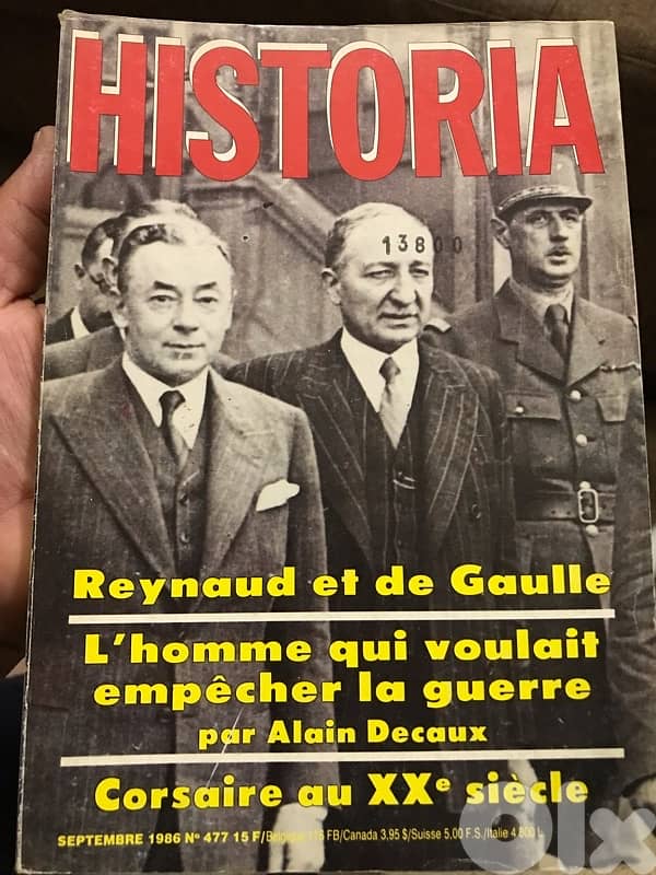 اندر اعداد مجلة historia الفرنسية  التاريخية 10