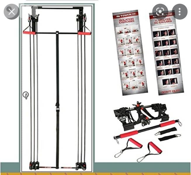 power tower 2000 all in 1 03027072 GEO SPORT معدات رياضية جديد ومستعمل 1