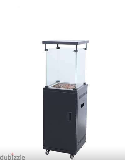 glass indoor/outdoor gas heater